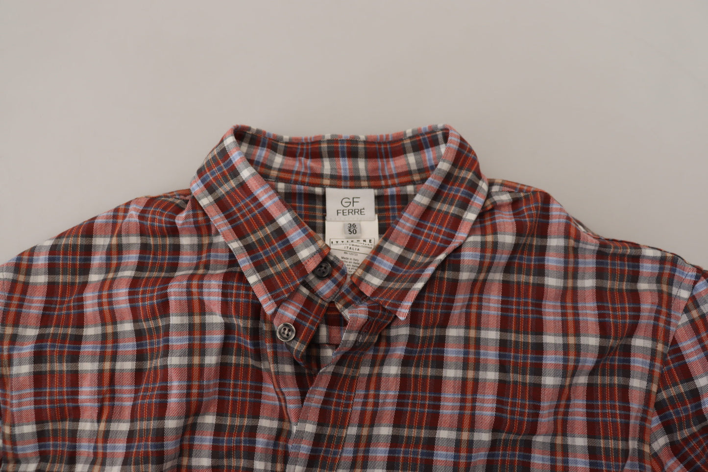 GF Ferre Multicolor Cotton Casual Men's Shirt GF Ferre