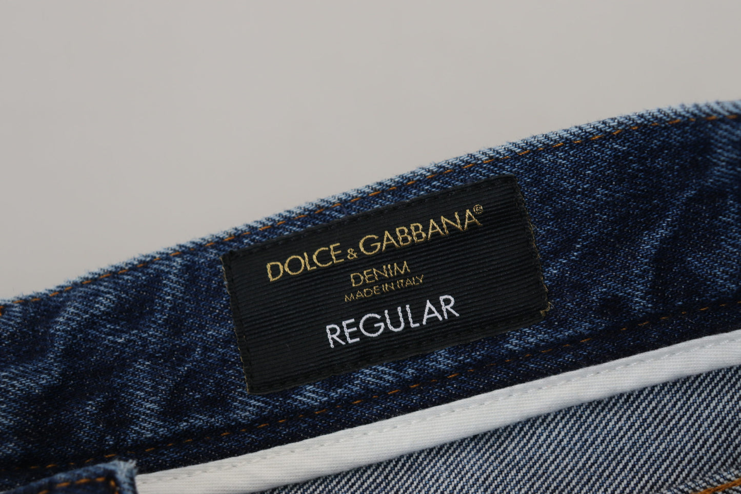 Dolce & Gabbana Chic Tattered Denim Pants for the Modern Man Dolce & Gabbana