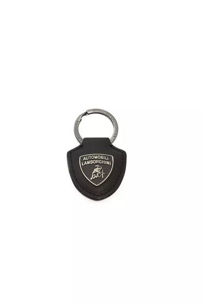 Automobili Lamborghini Black Metal Men Keychain Automobili Lamborghini