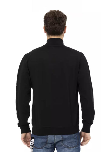 Automobili Lamborghini Black Polyester Men's Sweatshirt Automobili Lamborghini