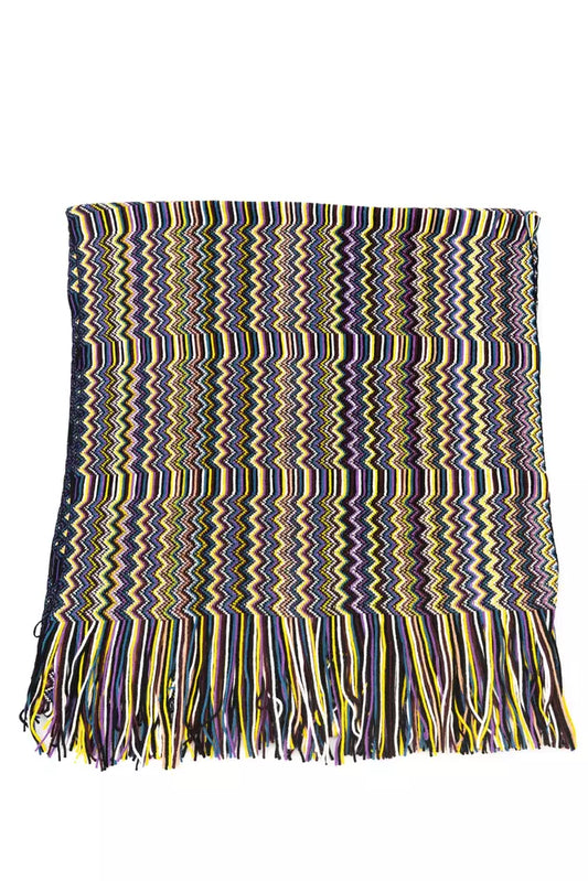 Missoni Multicolor Wool Women Scarf Missoni