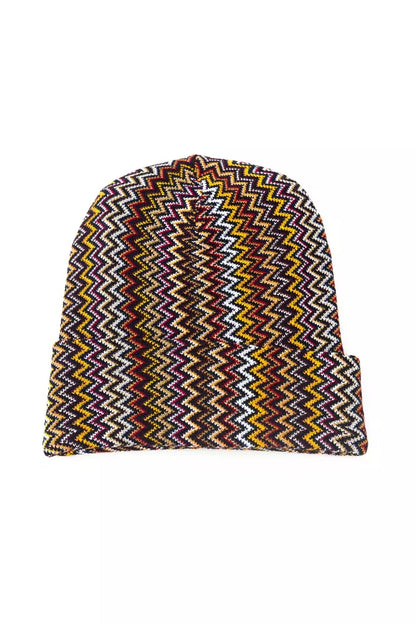 Missoni Multicolor Wool Men Hat Missoni