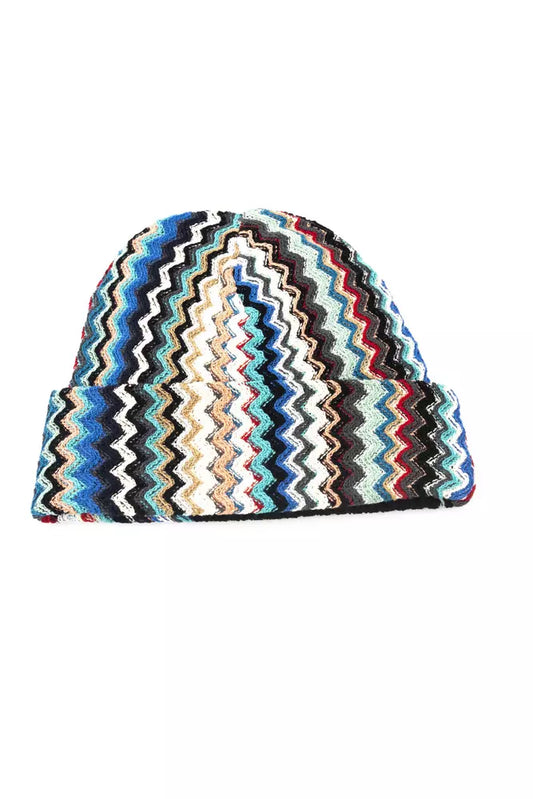 Missoni Multicolor Wool Men Hat Missoni