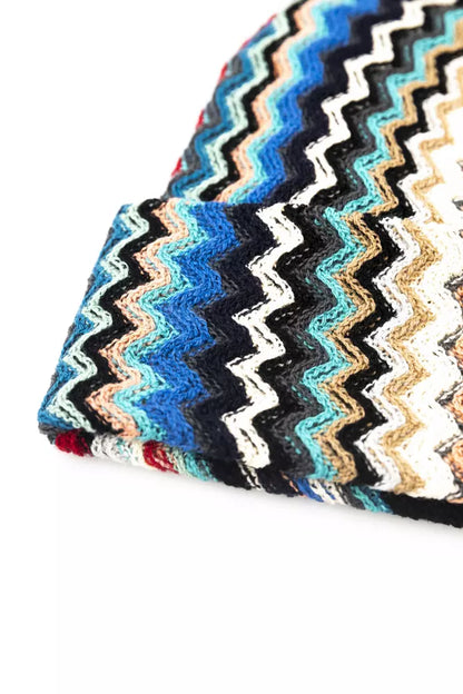 Missoni Multicolor Wool Men Hat Missoni