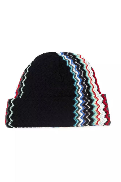 Missoni Multicolor Wool Men Hat Missoni