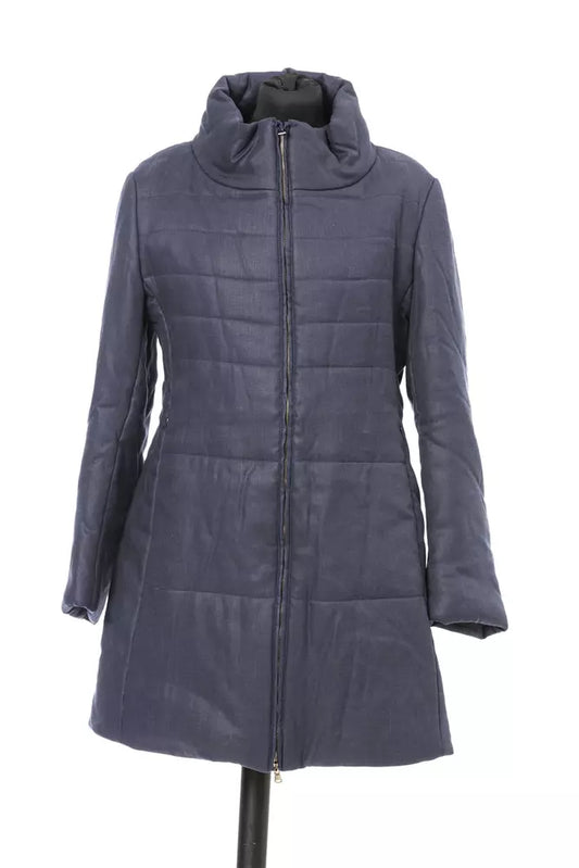 Jacob Cohen Blue Cotton Women Jacket Jacob Cohen