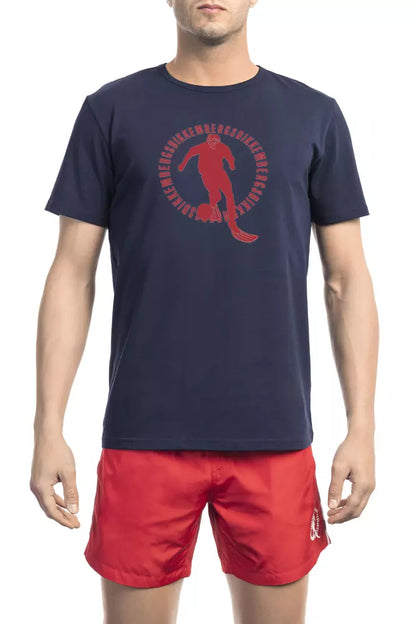 Bikkembergs Army Cotton Men T-Shirt Bikkembergs