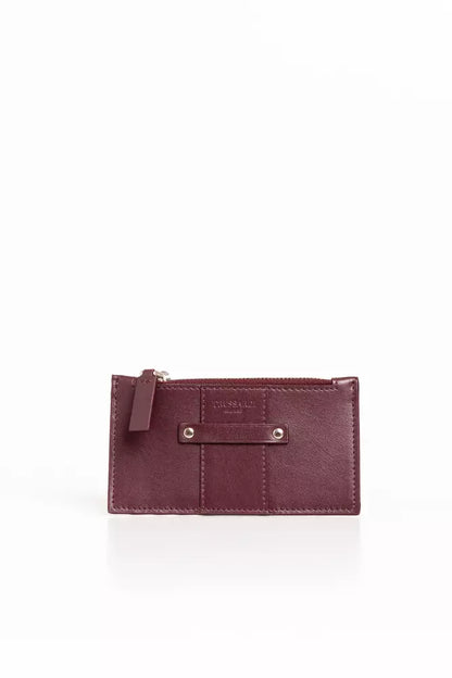 Trussardi Brown Leather Men Wallet Trussardi