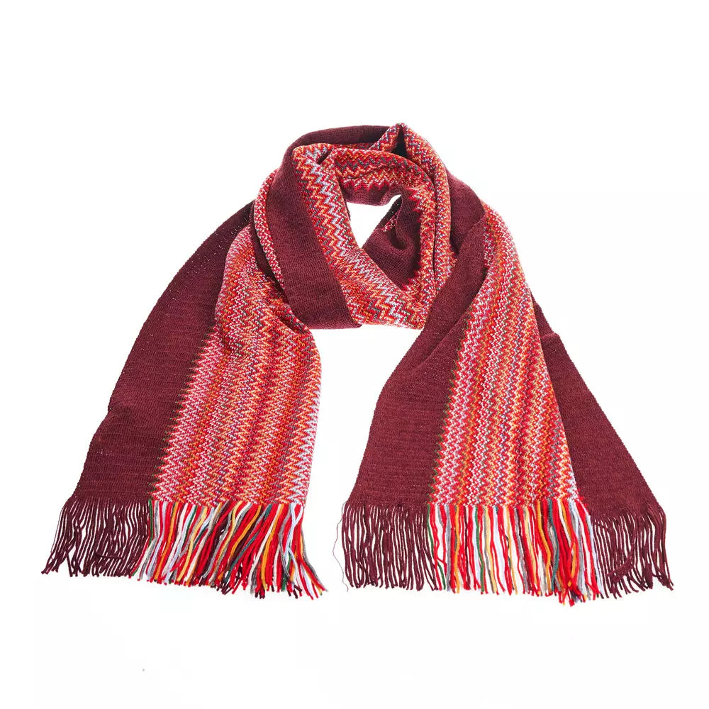 Missoni Multicolor Wool Men Scarf Missoni