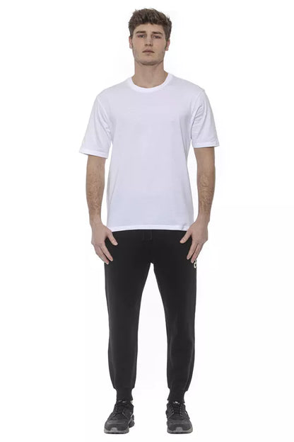 Tond White Cotton Men T-Shirt Tond