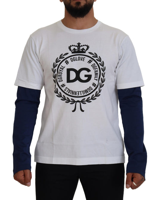 Dolce & Gabbana Elegant Crew-Neck Pullover Sweater Dolce & Gabbana