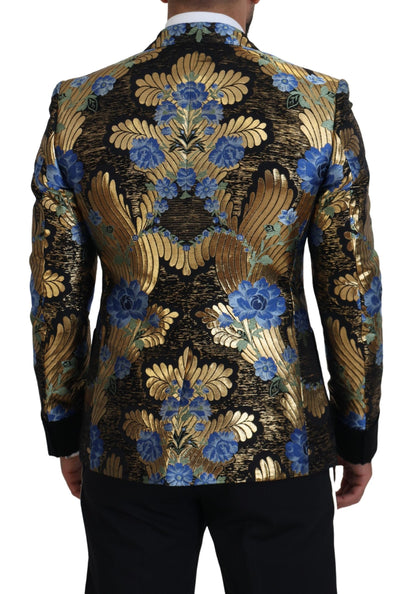 Dolce & Gabbana Elegant Floral Evening Party Blazer Dolce & Gabbana