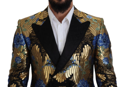 Dolce & Gabbana Elegant Floral Evening Party Blazer Dolce & Gabbana