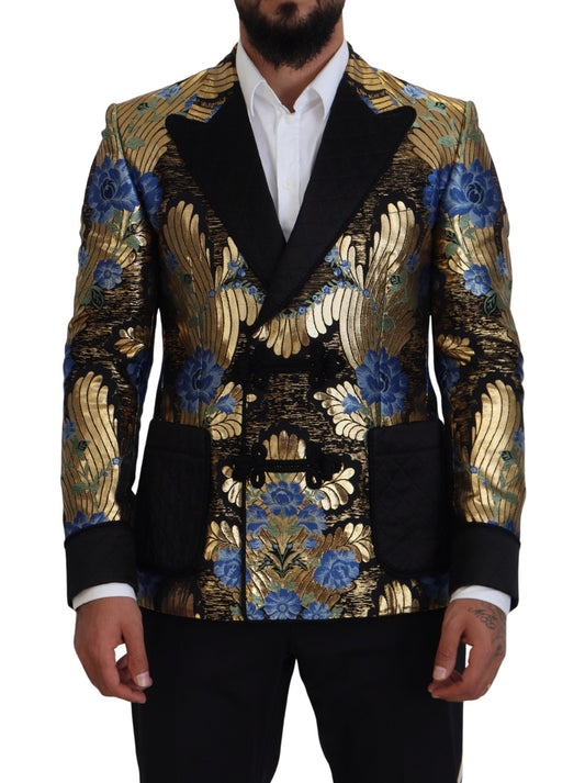 Dolce & Gabbana Elegant Floral Evening Party Blazer Dolce & Gabbana