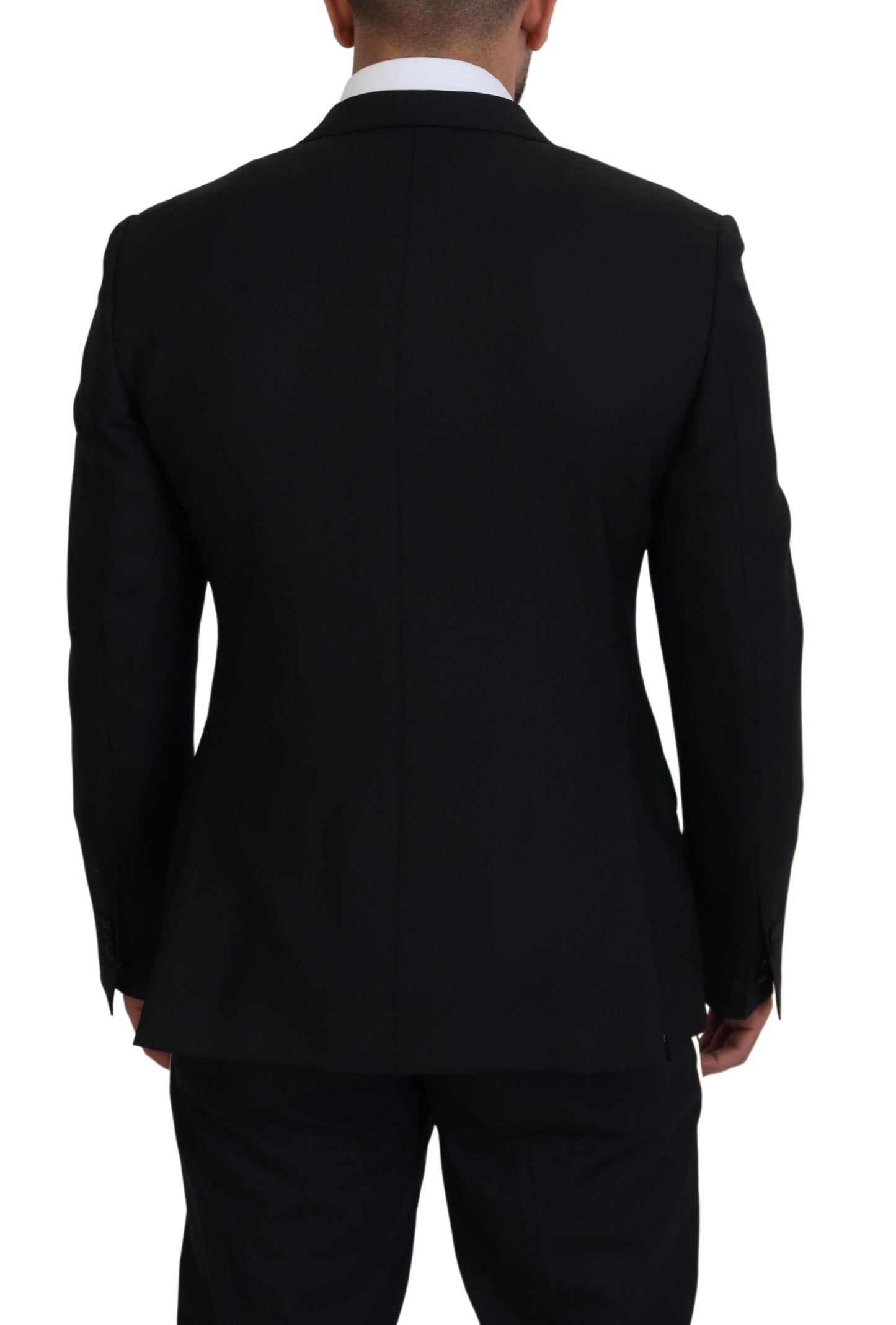 Dolce & Gabbana Elegant Single-Breasted Wool Blend Blazer Dolce & Gabbana