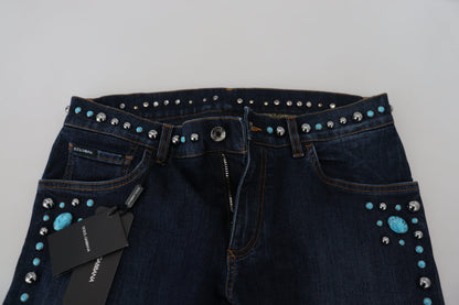 Dolce & Gabbana Studded Opulence Denim Jeans Dolce & Gabbana