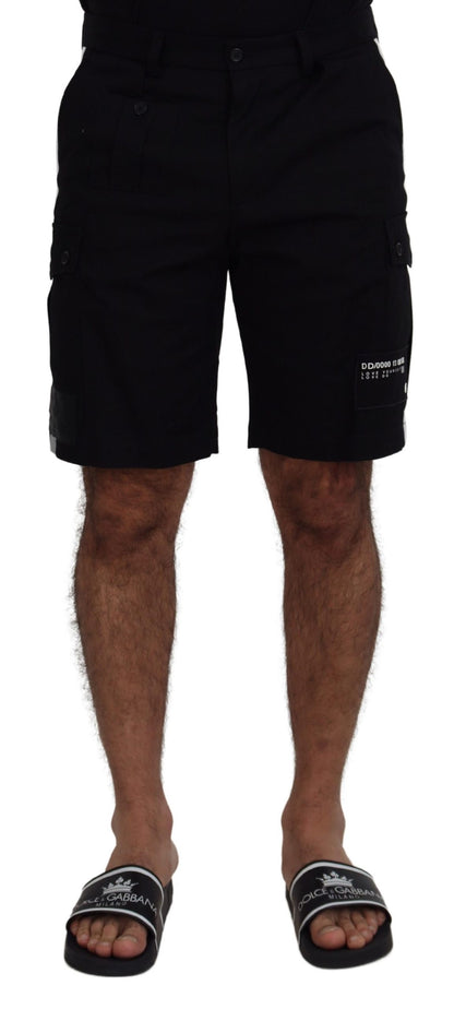 Dolce & Gabbana Elegant MainLine Black Shorts Dolce & Gabbana