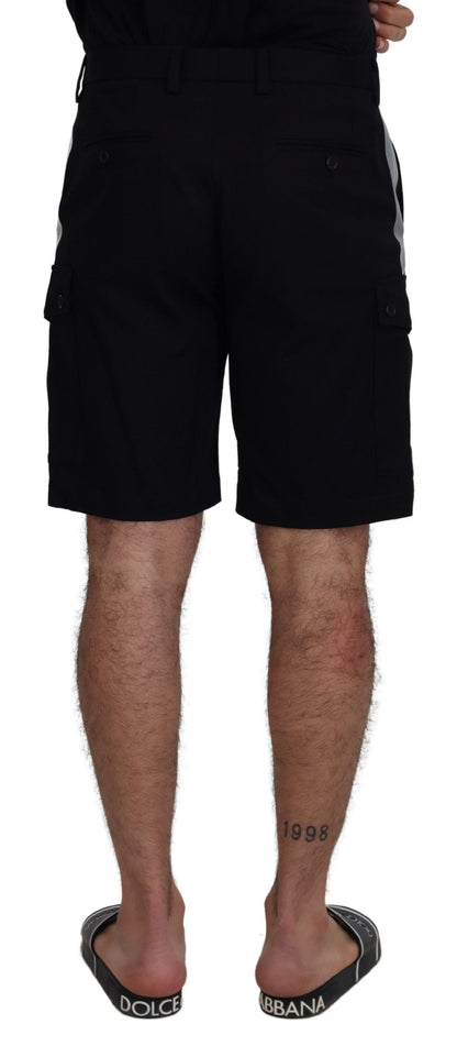 Dolce & Gabbana Elegant MainLine Black Shorts Dolce & Gabbana