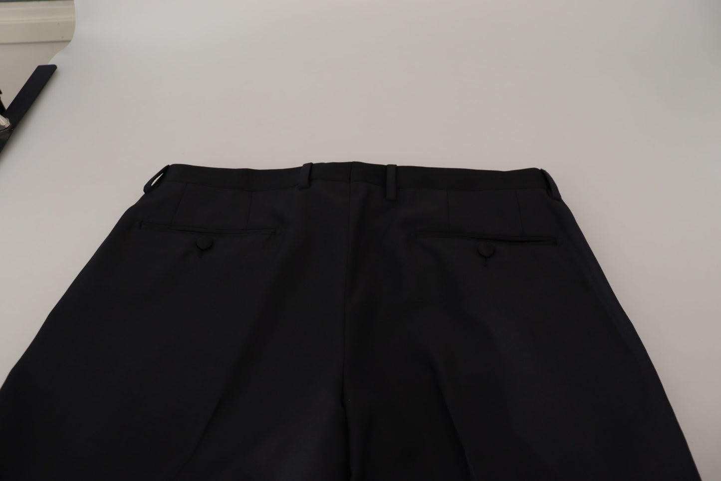 Dolce & Gabbana Elegant Black Wool Blend Trousers Dolce & Gabbana