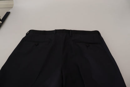 Dolce & Gabbana Elegant Black Wool Blend Trousers Dolce & Gabbana