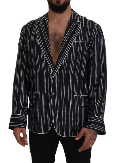 Dolce & Gabbana Elegant Silk Pajama Top Lounge Jacket Dolce & Gabbana