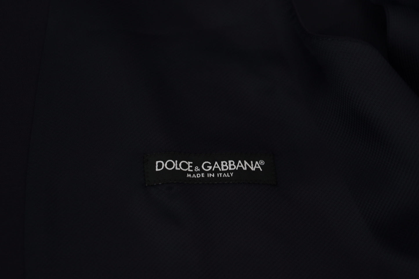 Dolce & Gabbana Elegant Dark Blue Formal Dress Vest Dolce & Gabbana