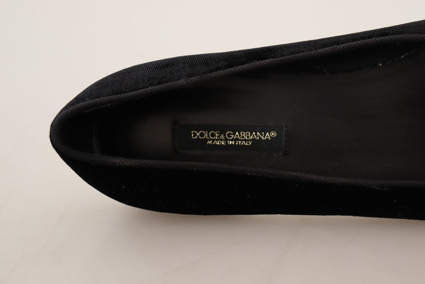 Dolce & Gabbana Elegant Patent Leather Flat Shoes Dolce & Gabbana