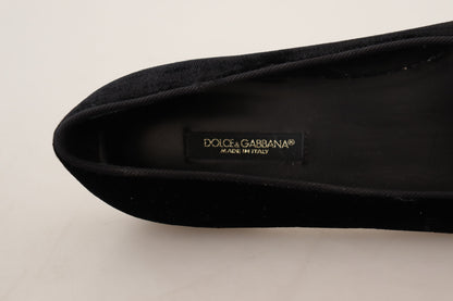 Dolce & Gabbana Elegant Patent Leather Flat Shoes Dolce & Gabbana