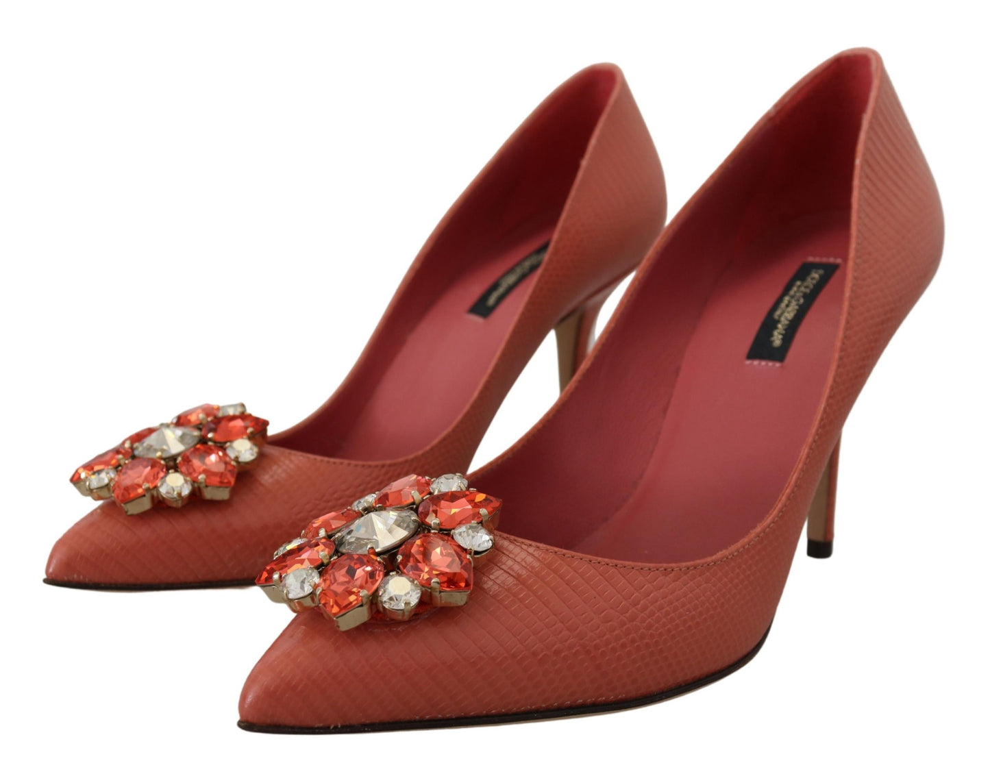 Dolce & Gabbana Exotic Leather Heels Pumps in Pink Dolce & Gabbana