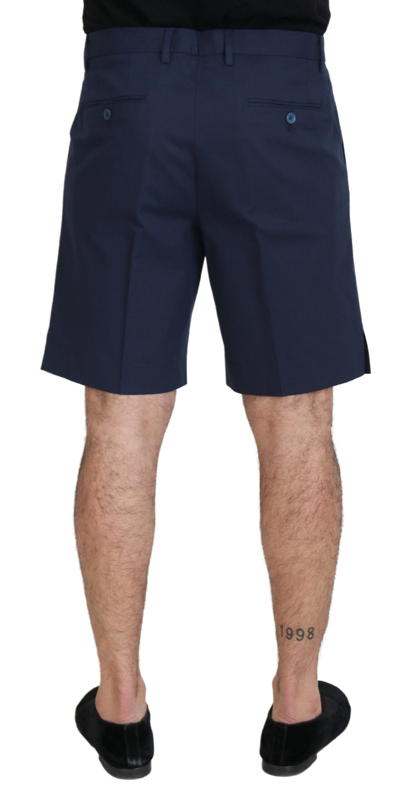 Dolce & Gabbana Elegant Blue Chino Shorts Dolce & Gabbana