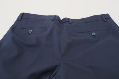 Dolce & Gabbana Elegant Blue Chino Shorts Dolce & Gabbana