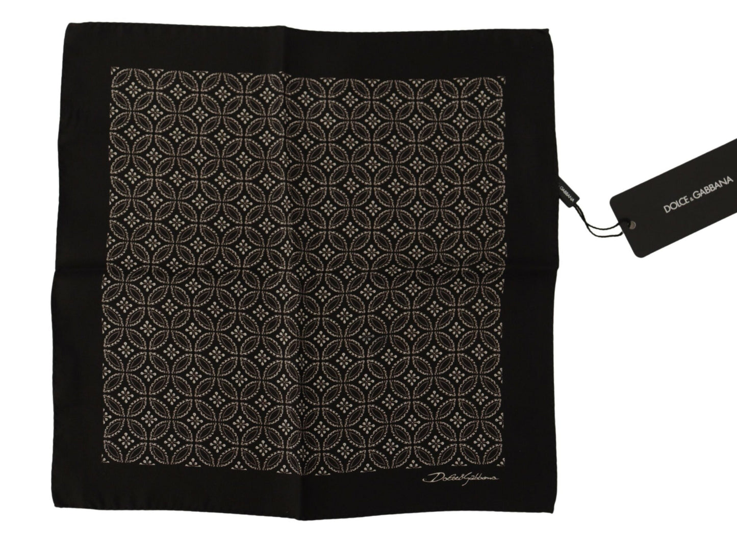 Dolce & Gabbana Elegant Square Silk Men's Scarf