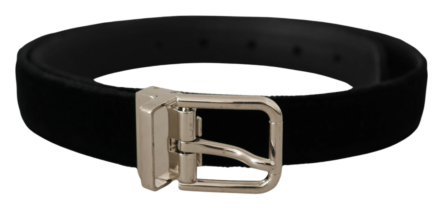 Dolce & Gabbana Elegant Grosgrain Leather Belt Dolce & Gabbana