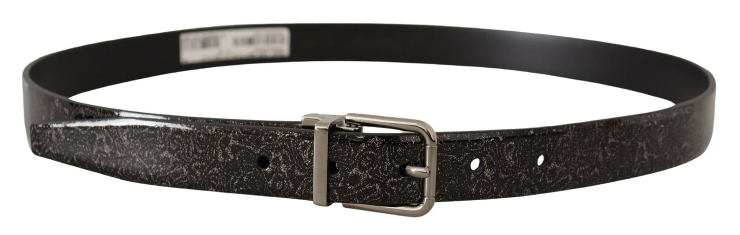 Dolce & Gabbana Sleek Grosgrain Leather Belt with Metal Buckle Dolce & Gabbana