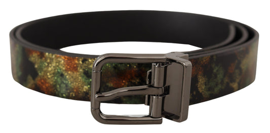 Dolce & Gabbana Elegant Dual-Tone Leather Belt Dolce & Gabbana