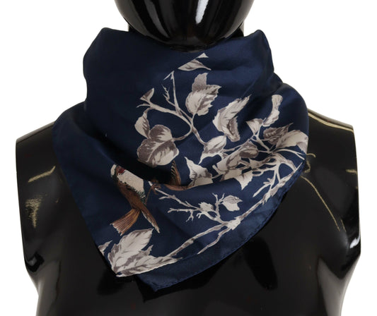 Dolce & Gabbana Elegant Silk Square Scarf for Men Dolce & Gabbana