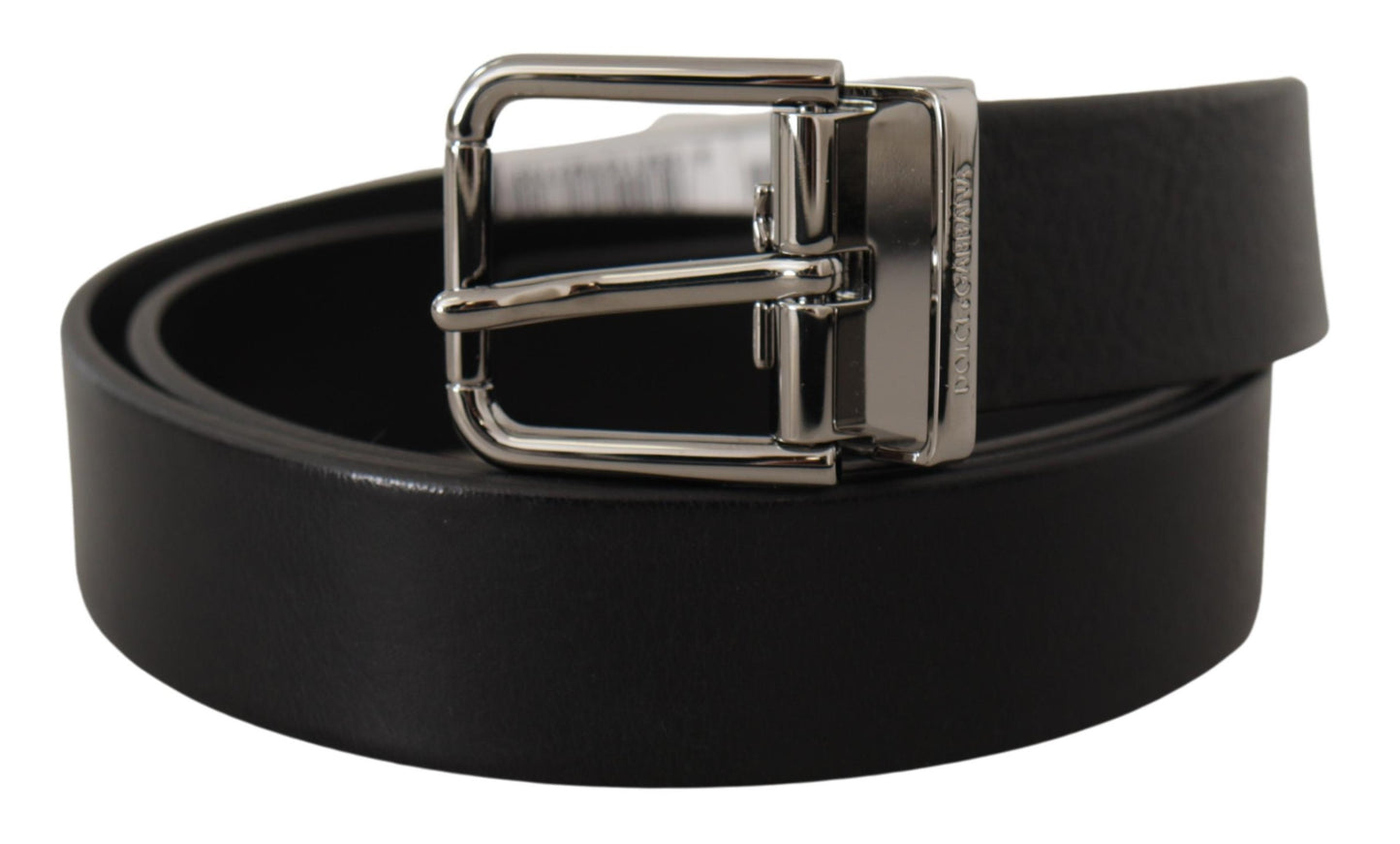 Dolce & Gabbana Elegant Black Leather Belt Dolce & Gabbana