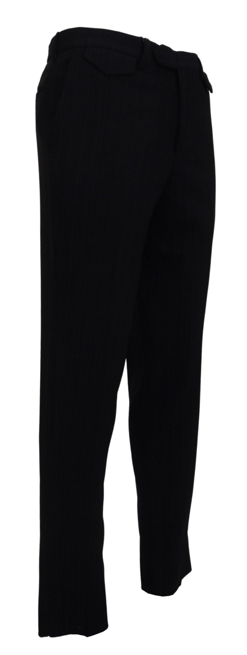 BENCIVENGA Elegant Black Italian Designer Pants BENCIVENGA