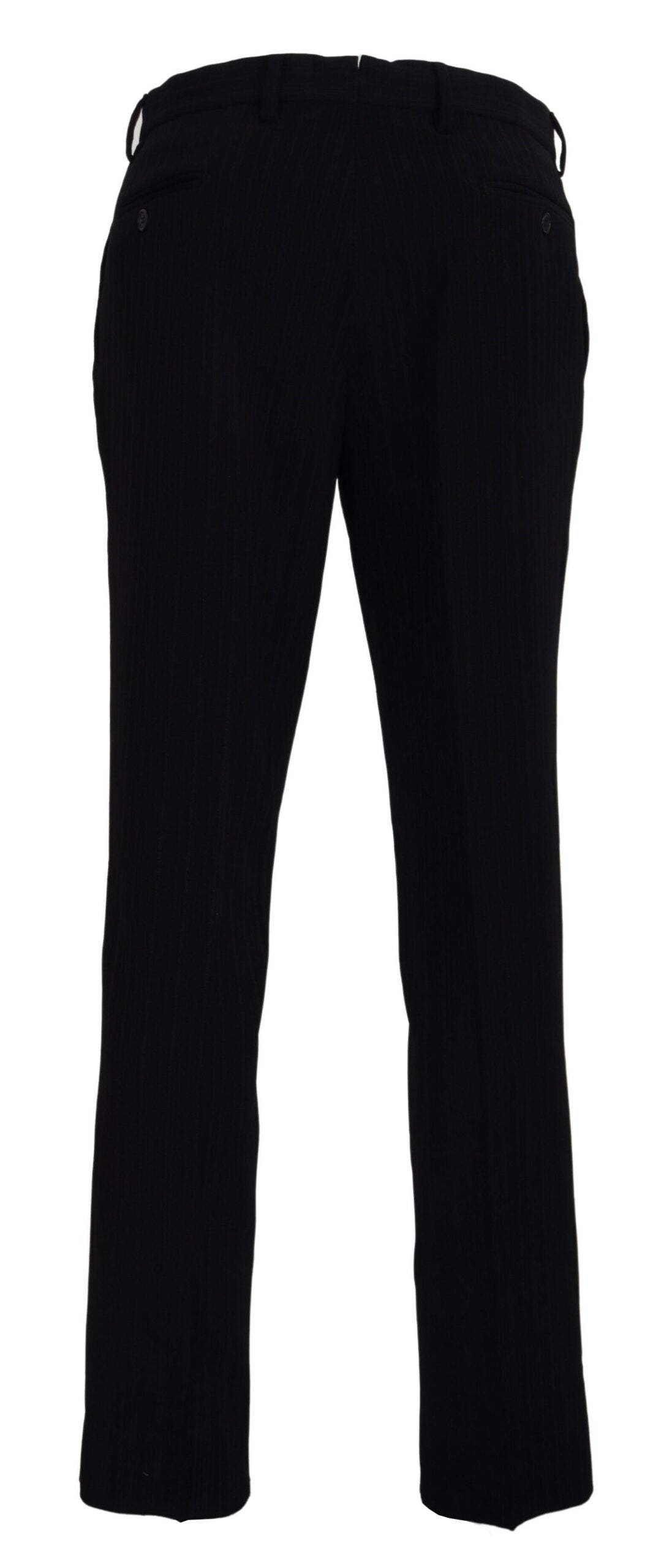 BENCIVENGA Elegant Black Italian Designer Pants BENCIVENGA