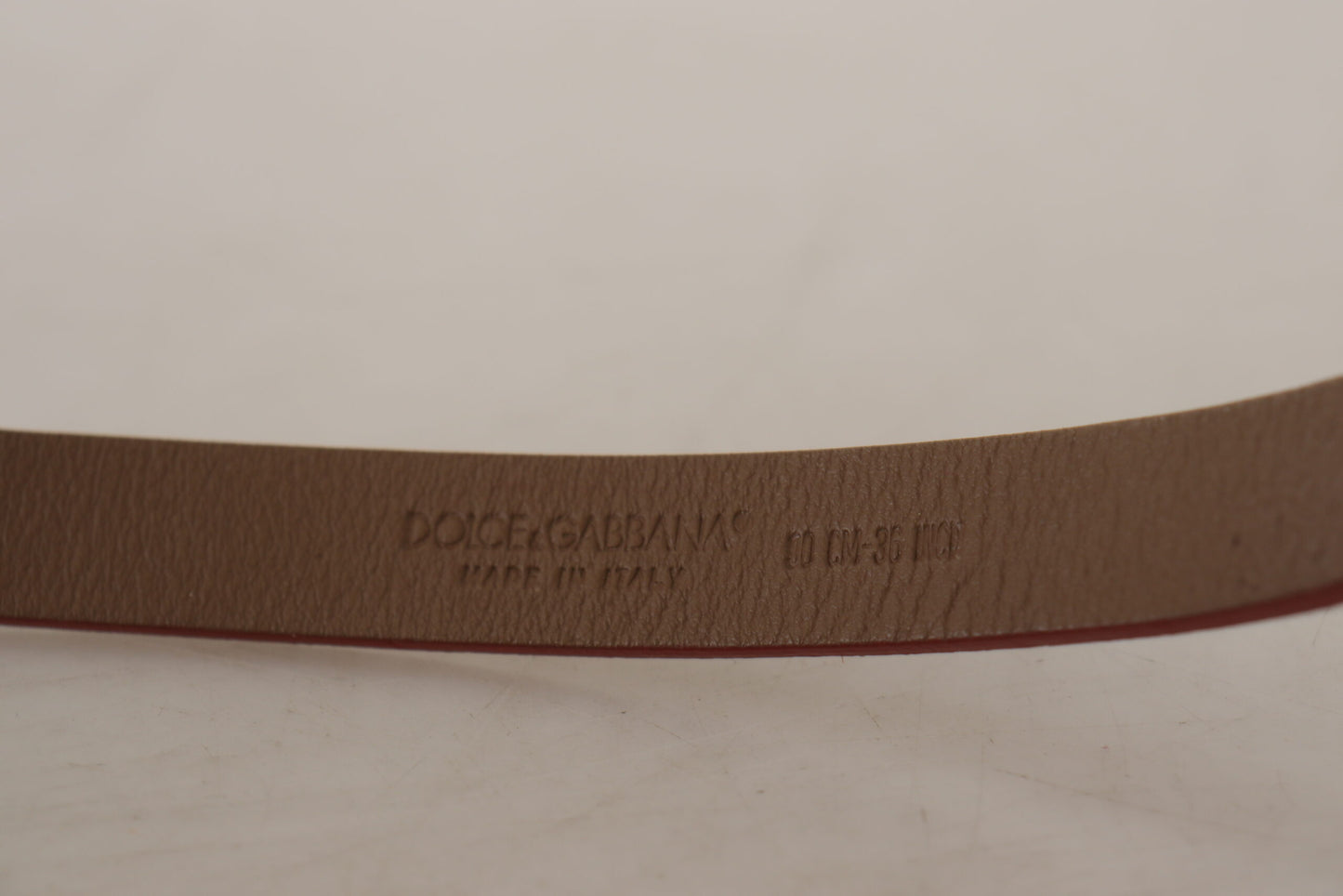 Dolce & Gabbana Chic Suede Belt with Logo Engraved Buckle Dolce & Gabbana