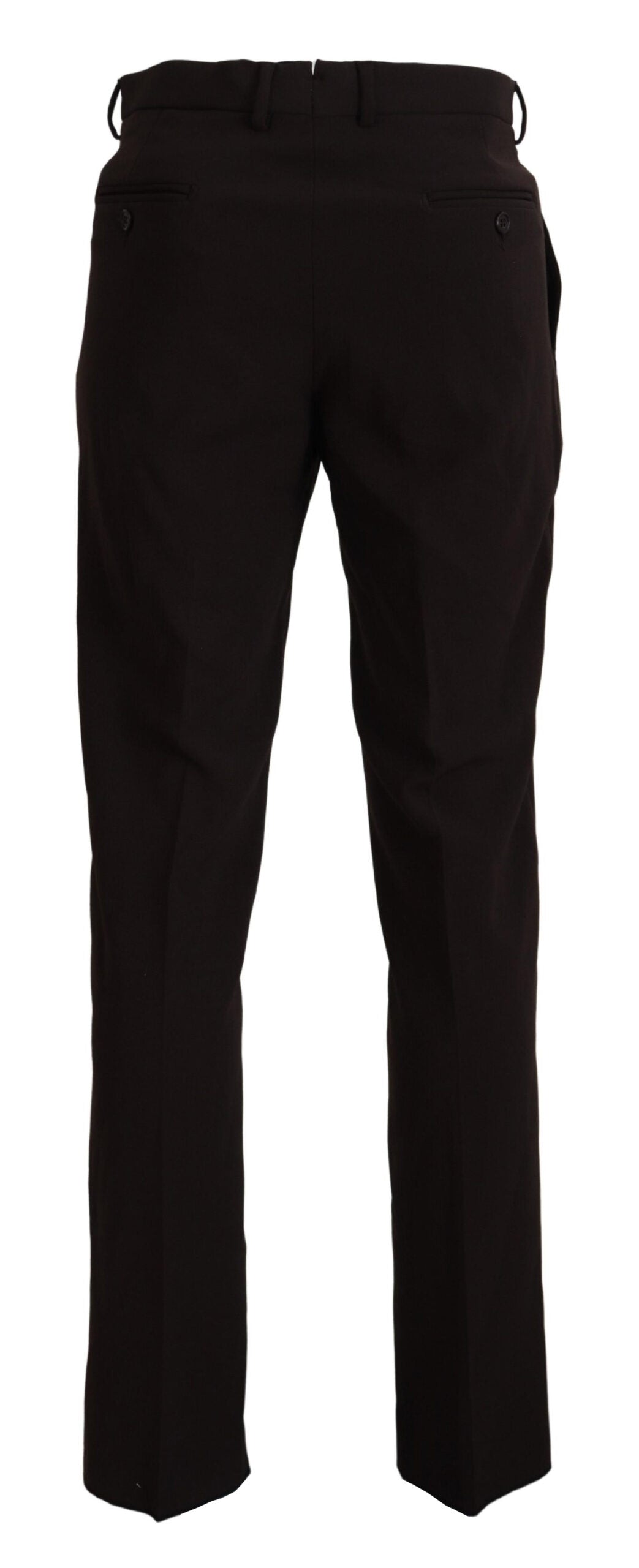 BENCIVENGA Elegant Italian Brown Pants for Men BENCIVENGA