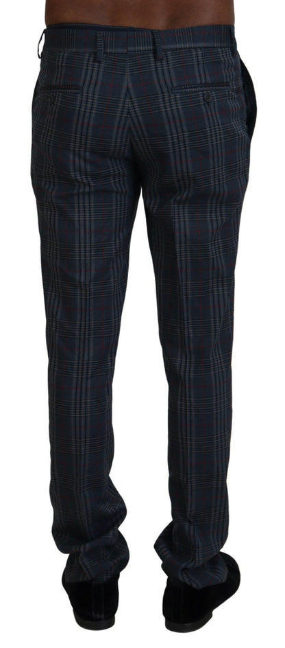 BENCIVENGA Elegant Multicolor Pure Wool Trousers BENCIVENGA