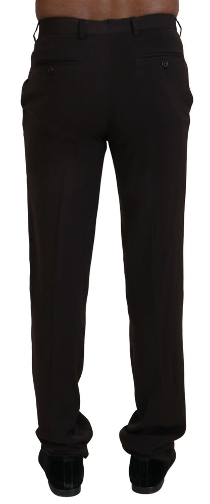 BENCIVENGA Elegant Brown Italian Dress Pants BENCIVENGA