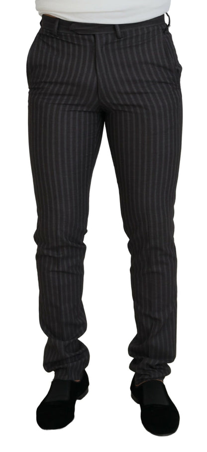 BENCIVENGA Elegant Striped Dress Pants for Men BENCIVENGA