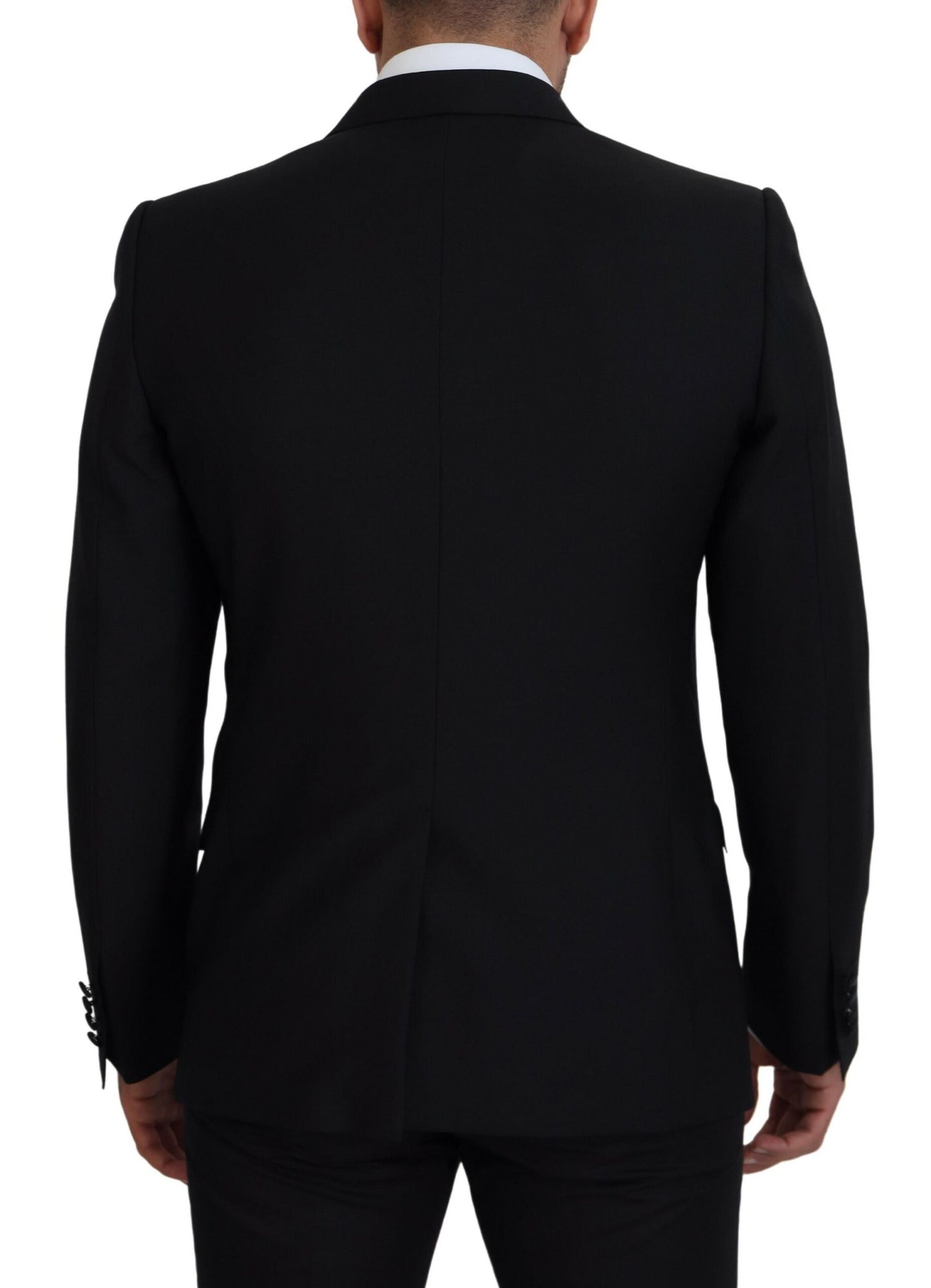 Dolce & Gabbana Elegant Martini Black Formal Blazer Dolce & Gabbana