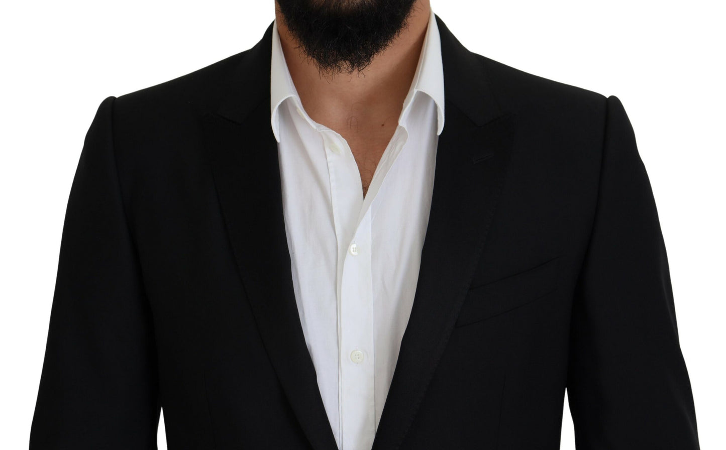 Dolce & Gabbana Elegant Martini Black Formal Blazer Dolce & Gabbana