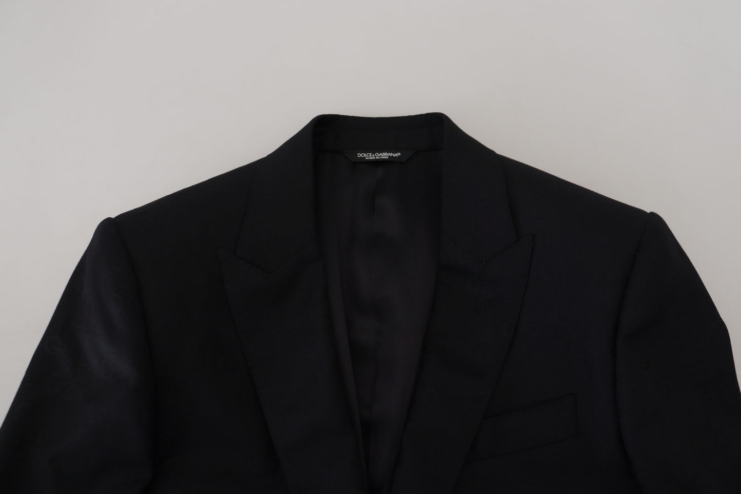 Dolce & Gabbana Elegant Martini Style Black Formal Blazer Dolce & Gabbana