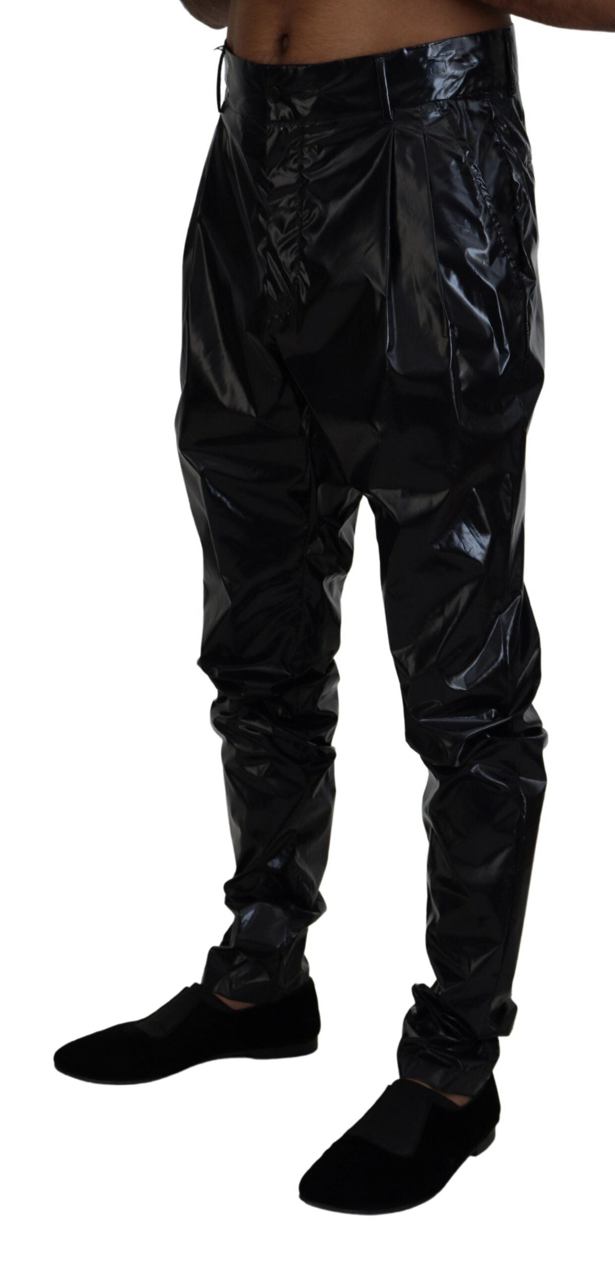 Dolce & Gabbana Sleek Italian Black MainLine Pants Dolce & Gabbana