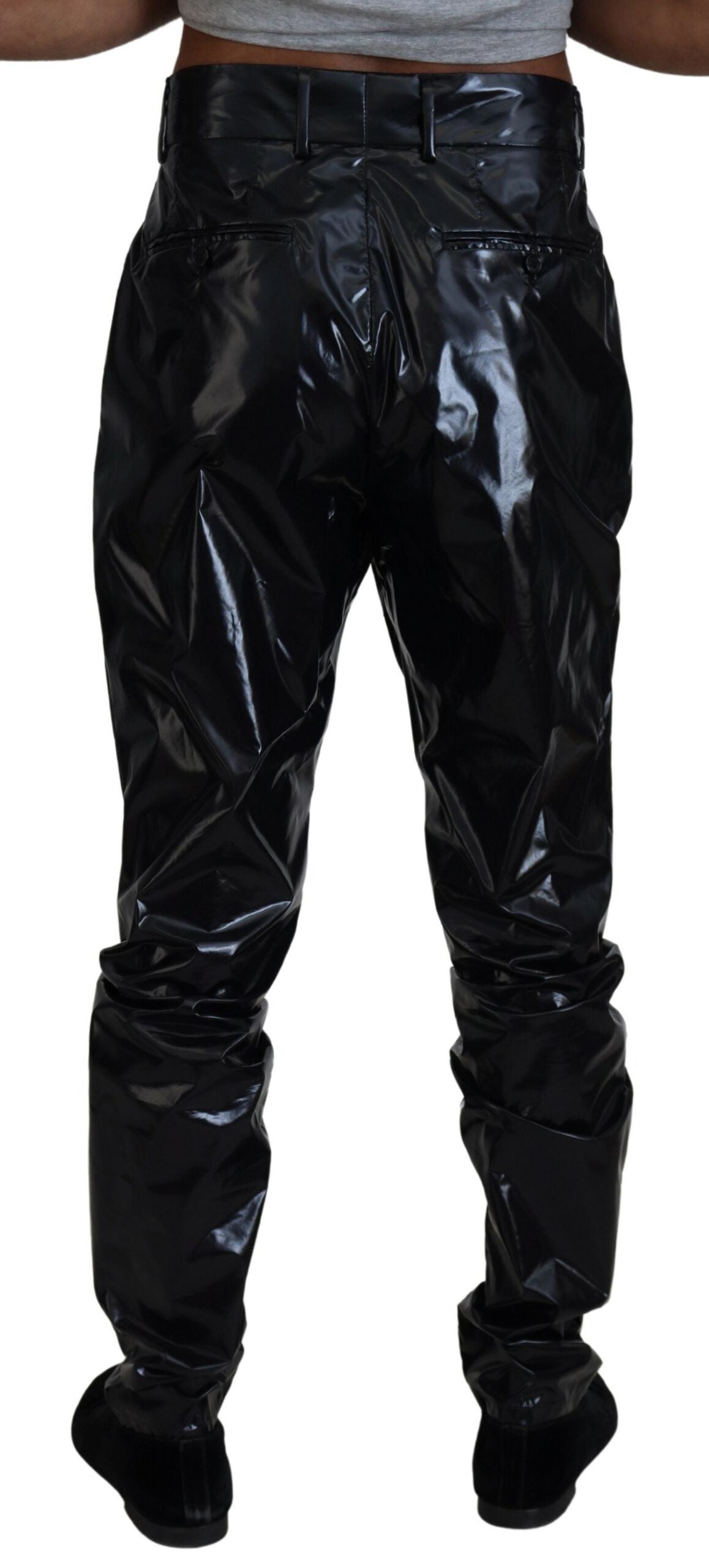 Dolce & Gabbana Sleek Italian Black MainLine Pants Dolce & Gabbana