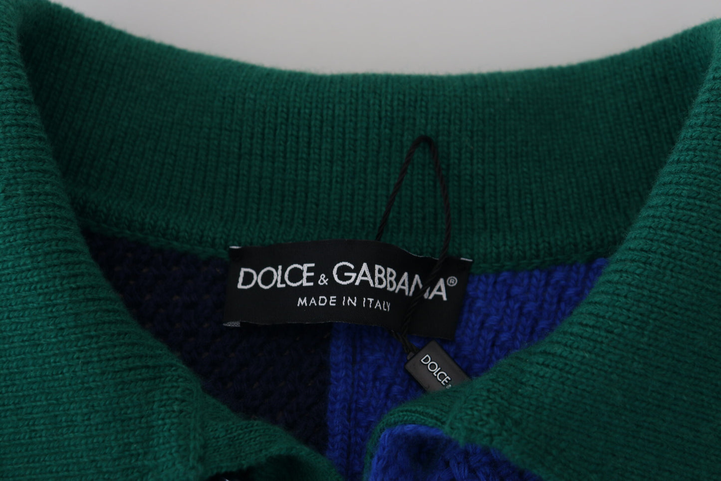 Dolce & Gabbana Pullover Sweater in Multicolor Stripes Dolce & Gabbana